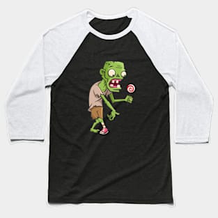 Zombie And Lollipop Baseball T-Shirt